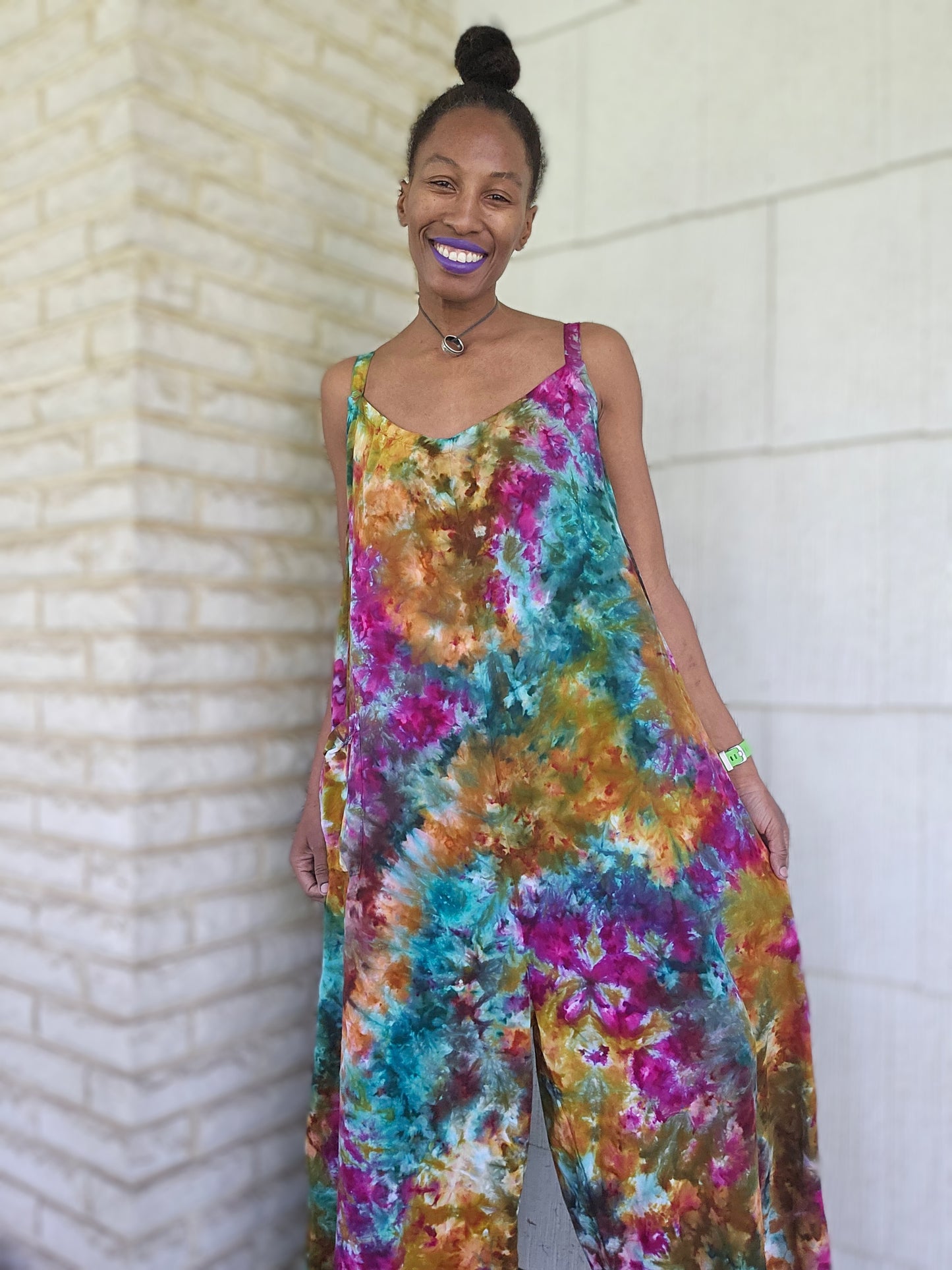 Extra Large Rayon Jumpsuit