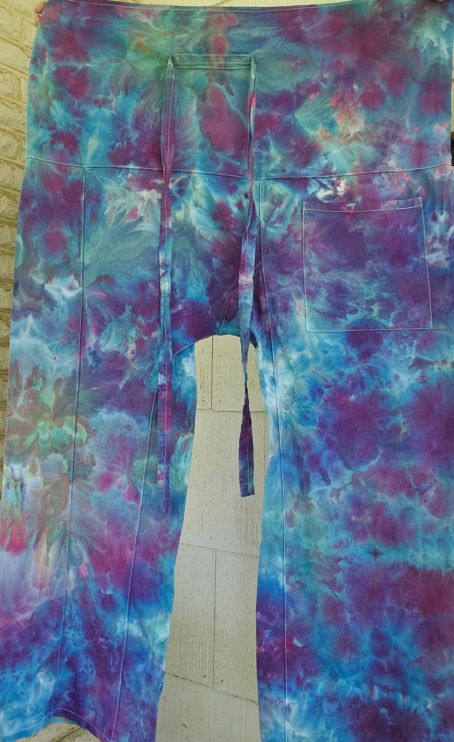 Unisex Thai fisherman wrap pants 100% cotton(GENDER NEUTRAL)