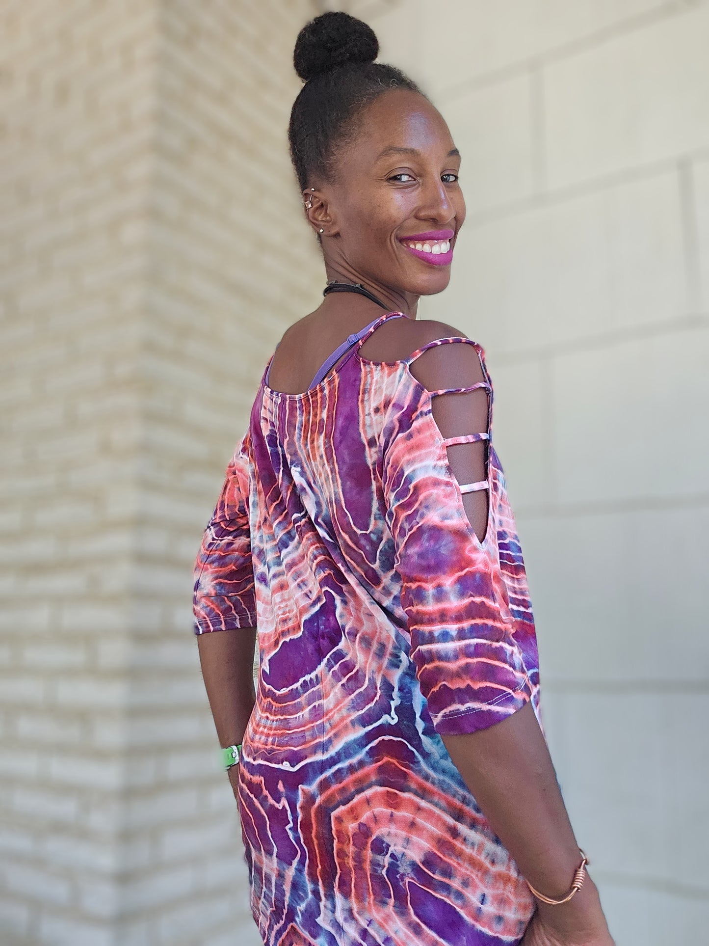 Medium Rayon 3/4 Sleeve Top