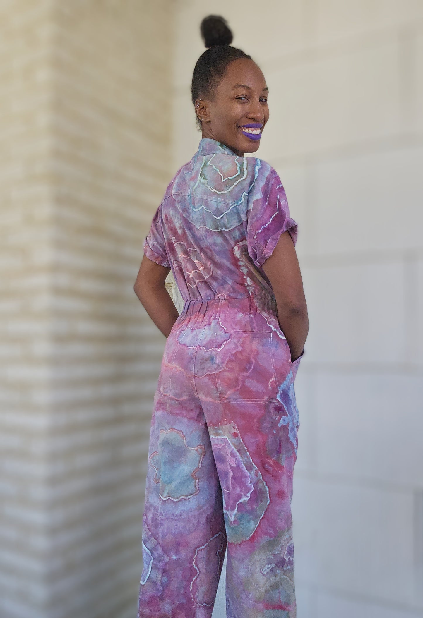 Size 6 Linen Boiler Jumpsuit