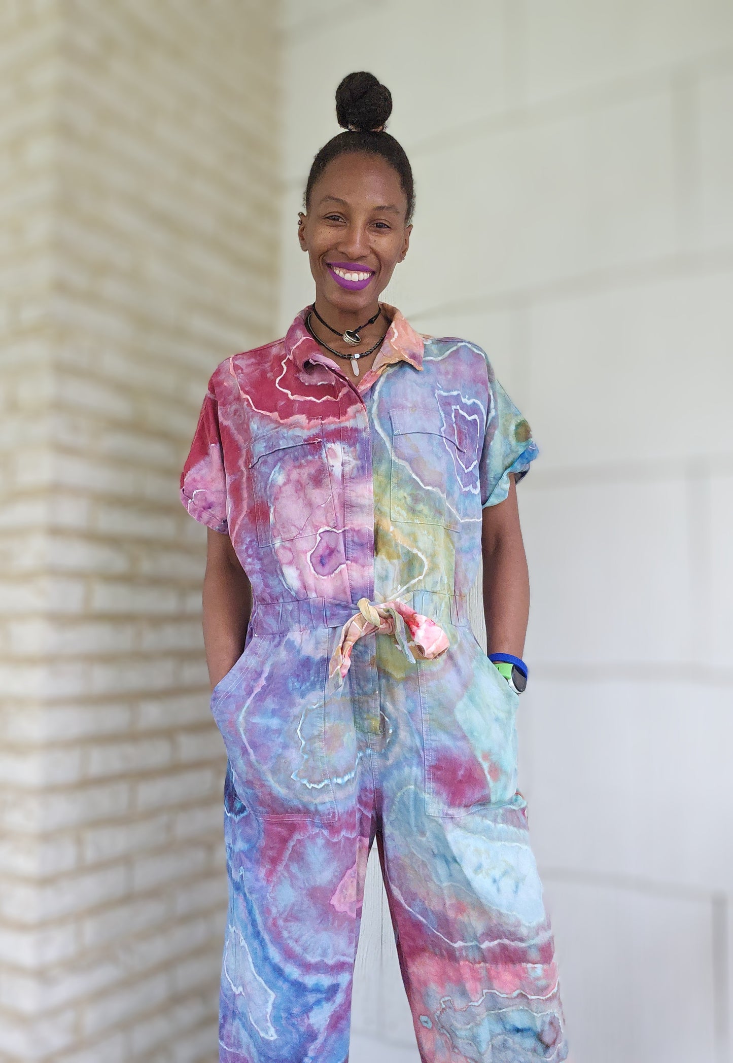 Size 12 Linen Boiler Jumpsuit