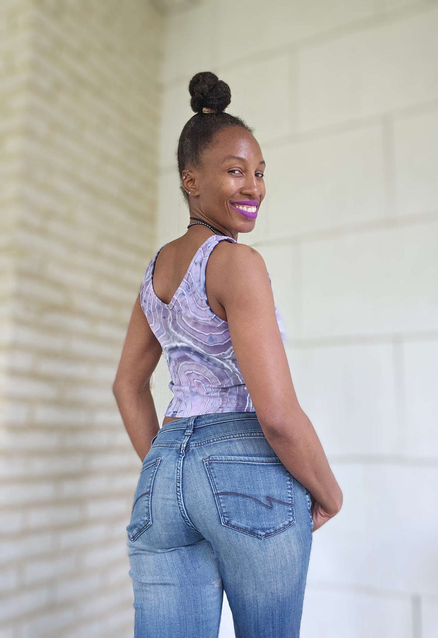 Large Cotton Crop Top