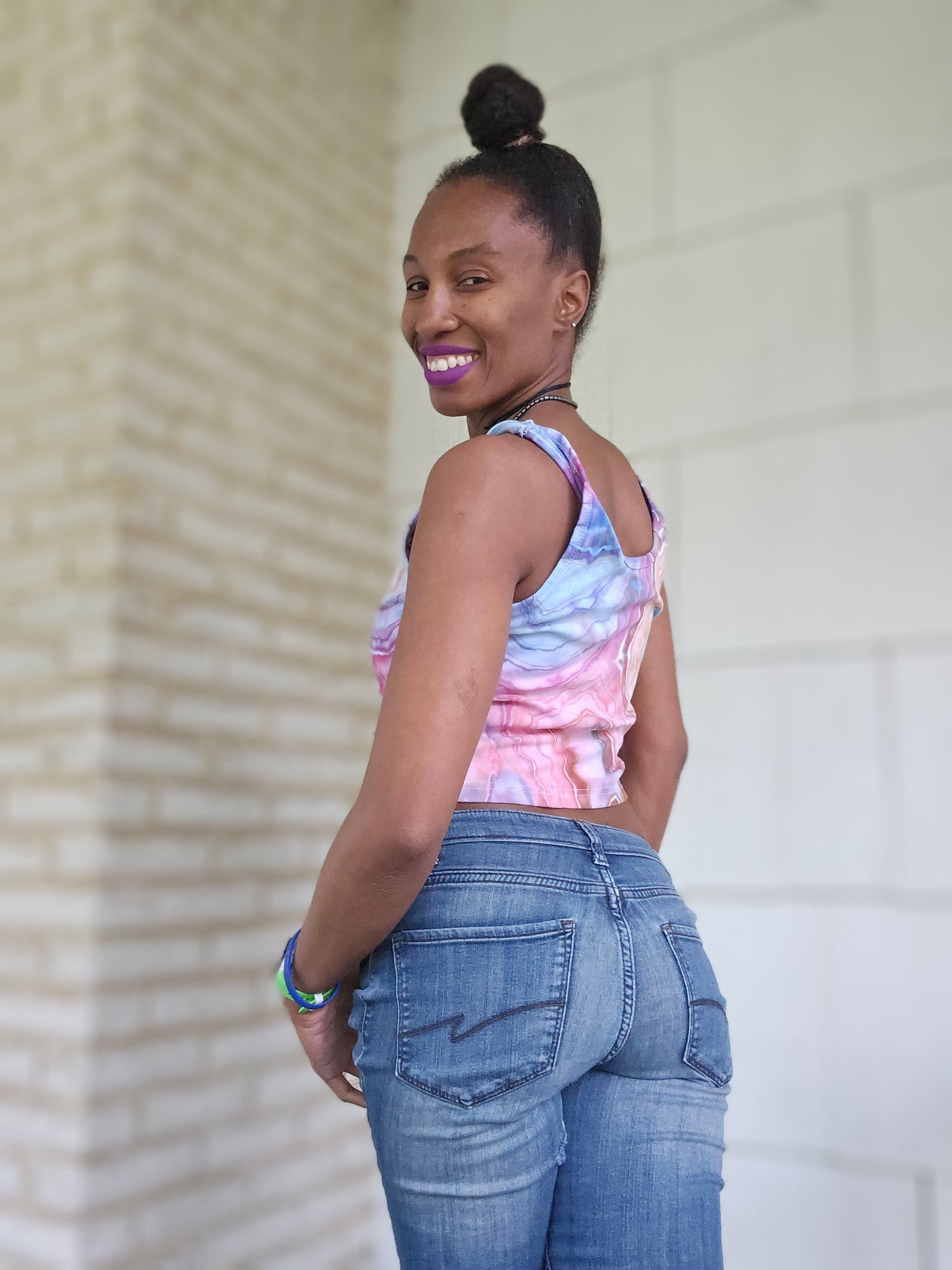 Large Cotton Crop Top