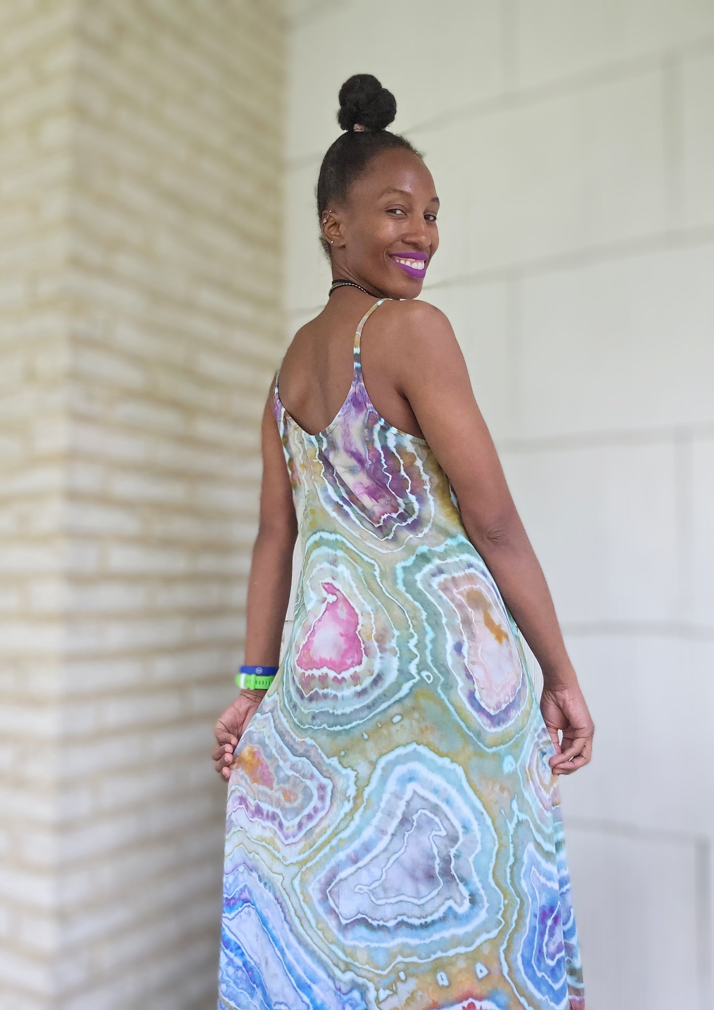 Small Rayon Maxi Dress