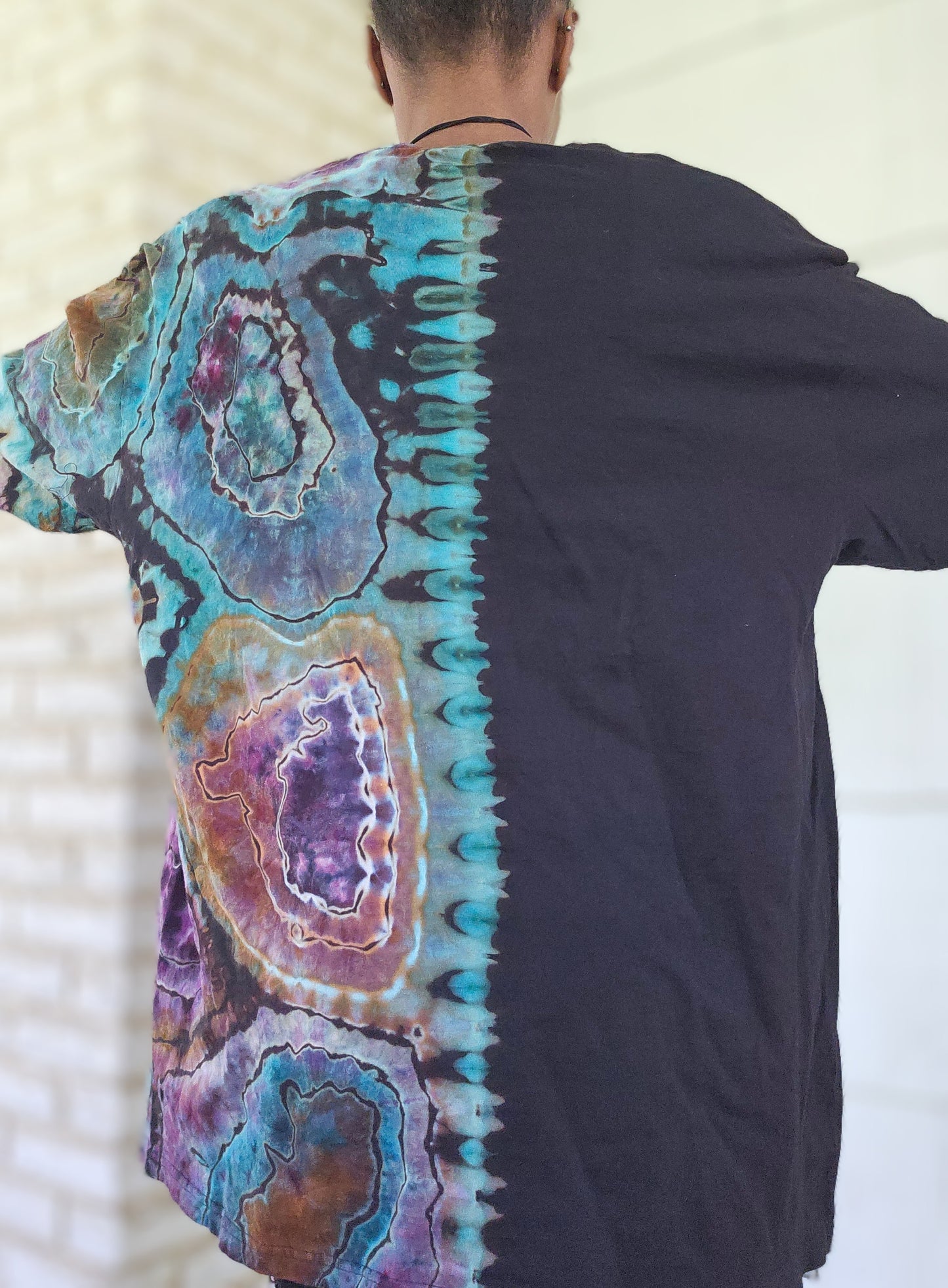 EXTRA LARGE "SPLIT PERSONALITY" UNISEX LONG SLEEVE (FITS A 2XL)
