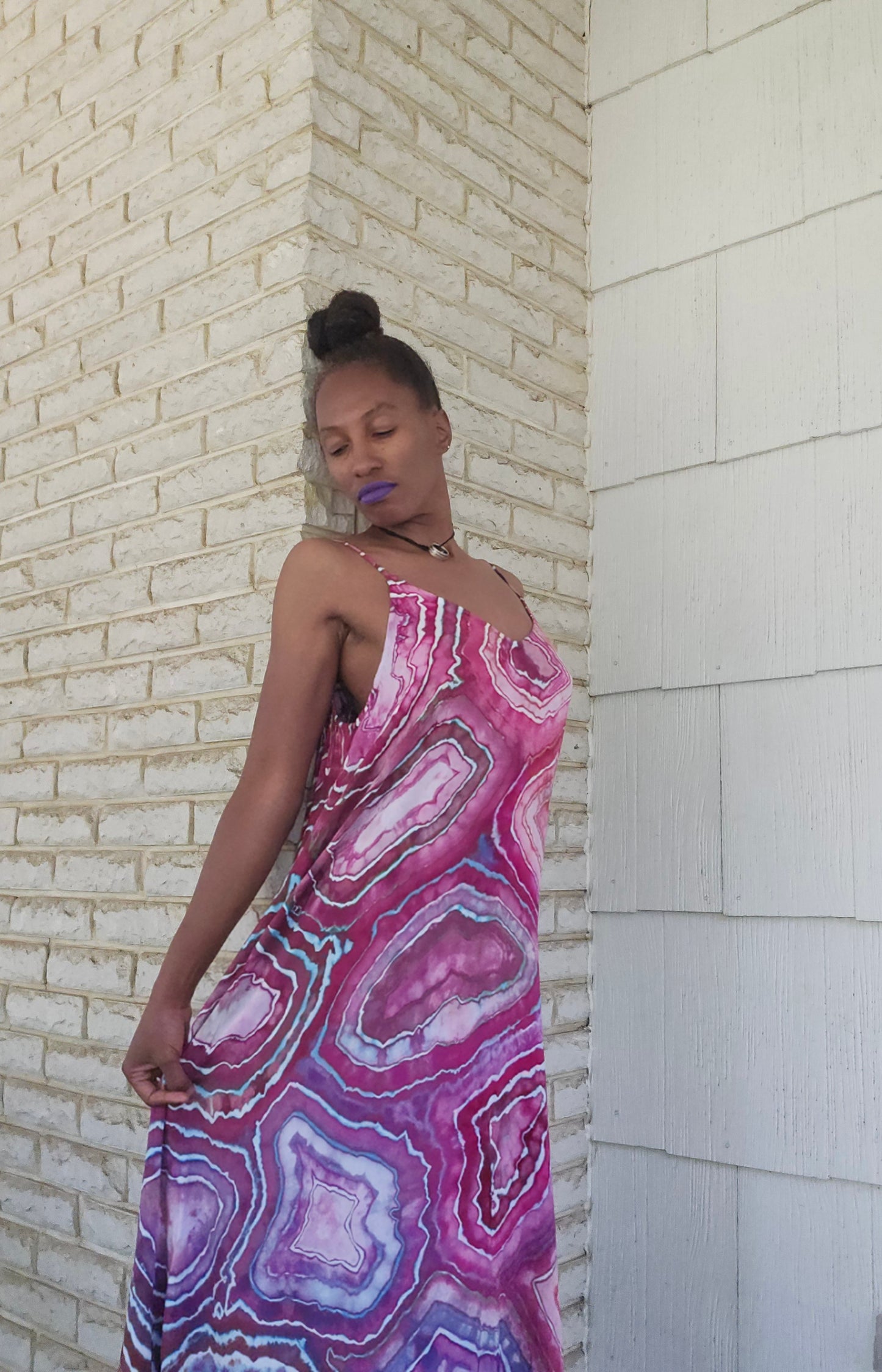 Extra Large Rayon Maxi Dress