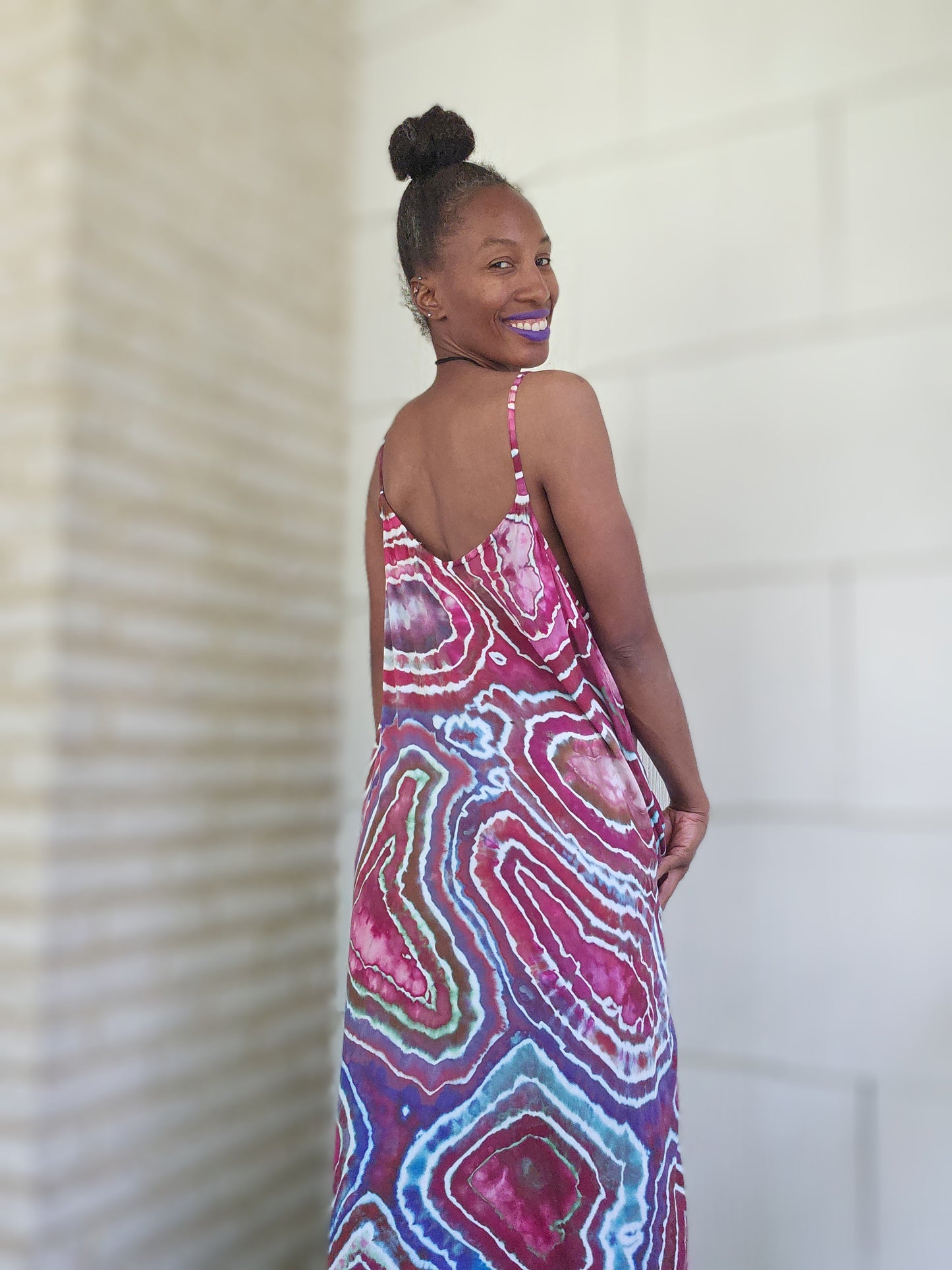 Extra Large Rayon Maxi Dress