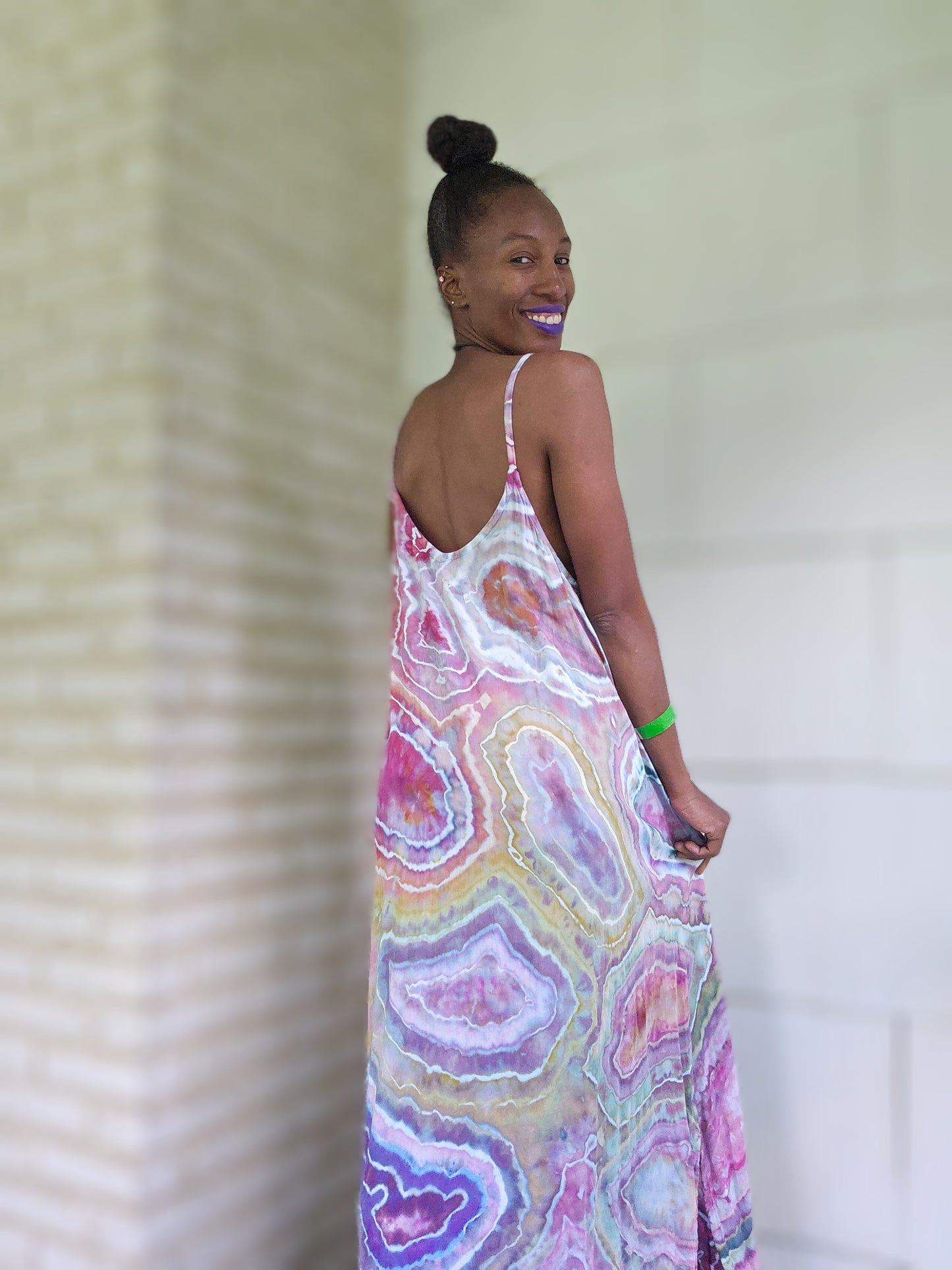 Large Rayon Maxi Dress
