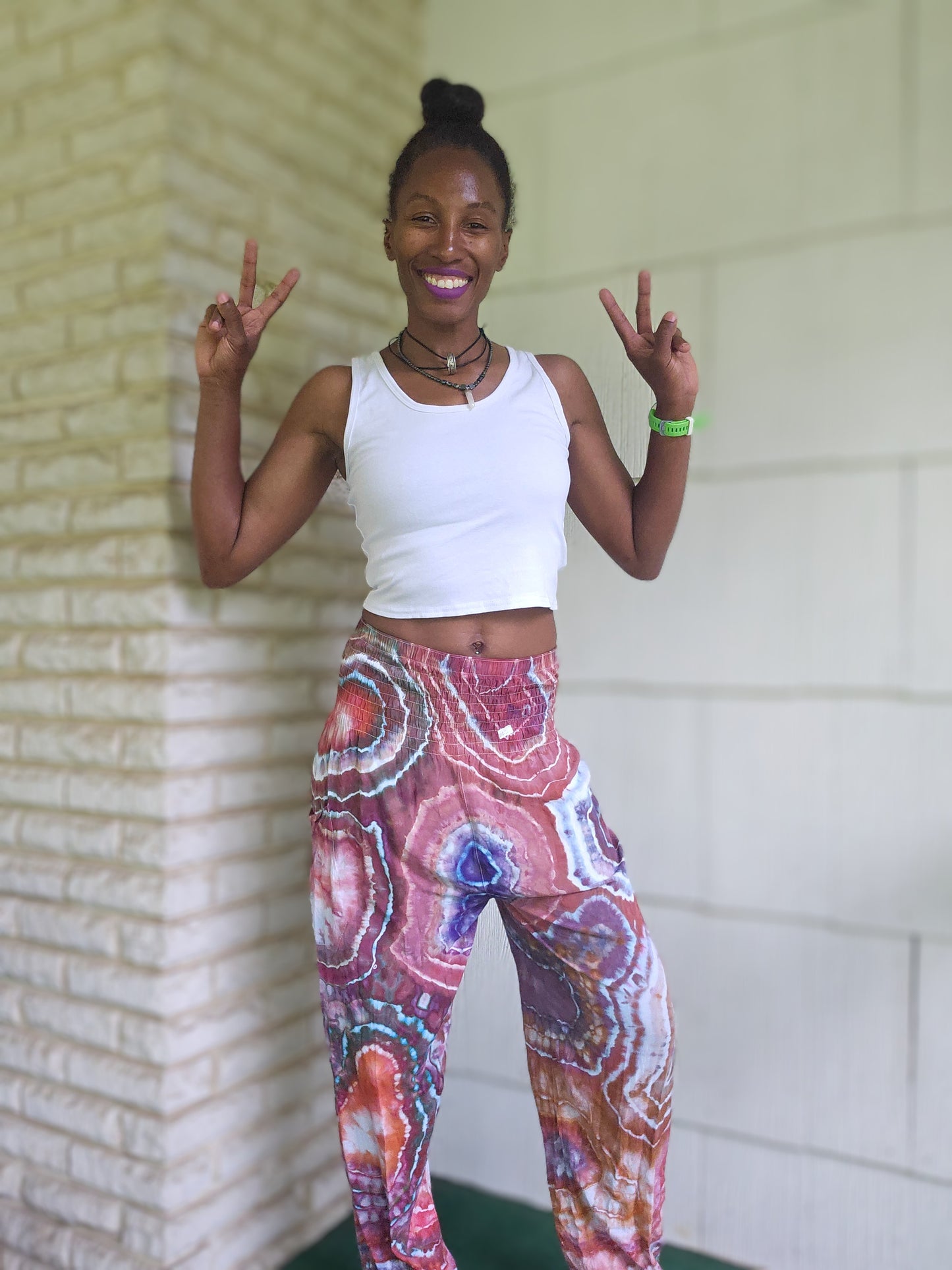 Large Rayon Harem Pants