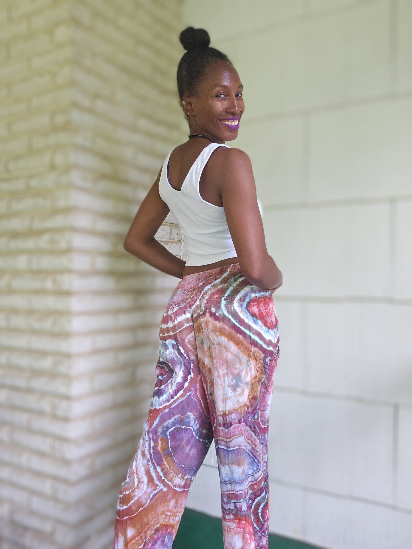 Large Rayon Harem Pants