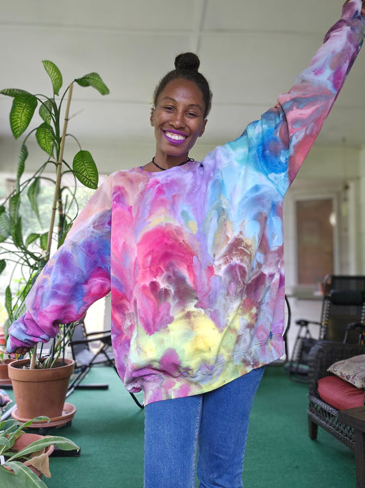 3XL Unisex Fleece Crew Neck