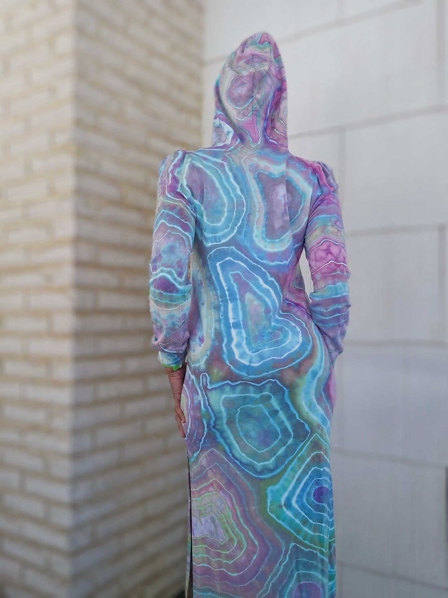 Womens Long Sleeve Hoodie Sweater Dress Small (SEE DESCRIPTION)