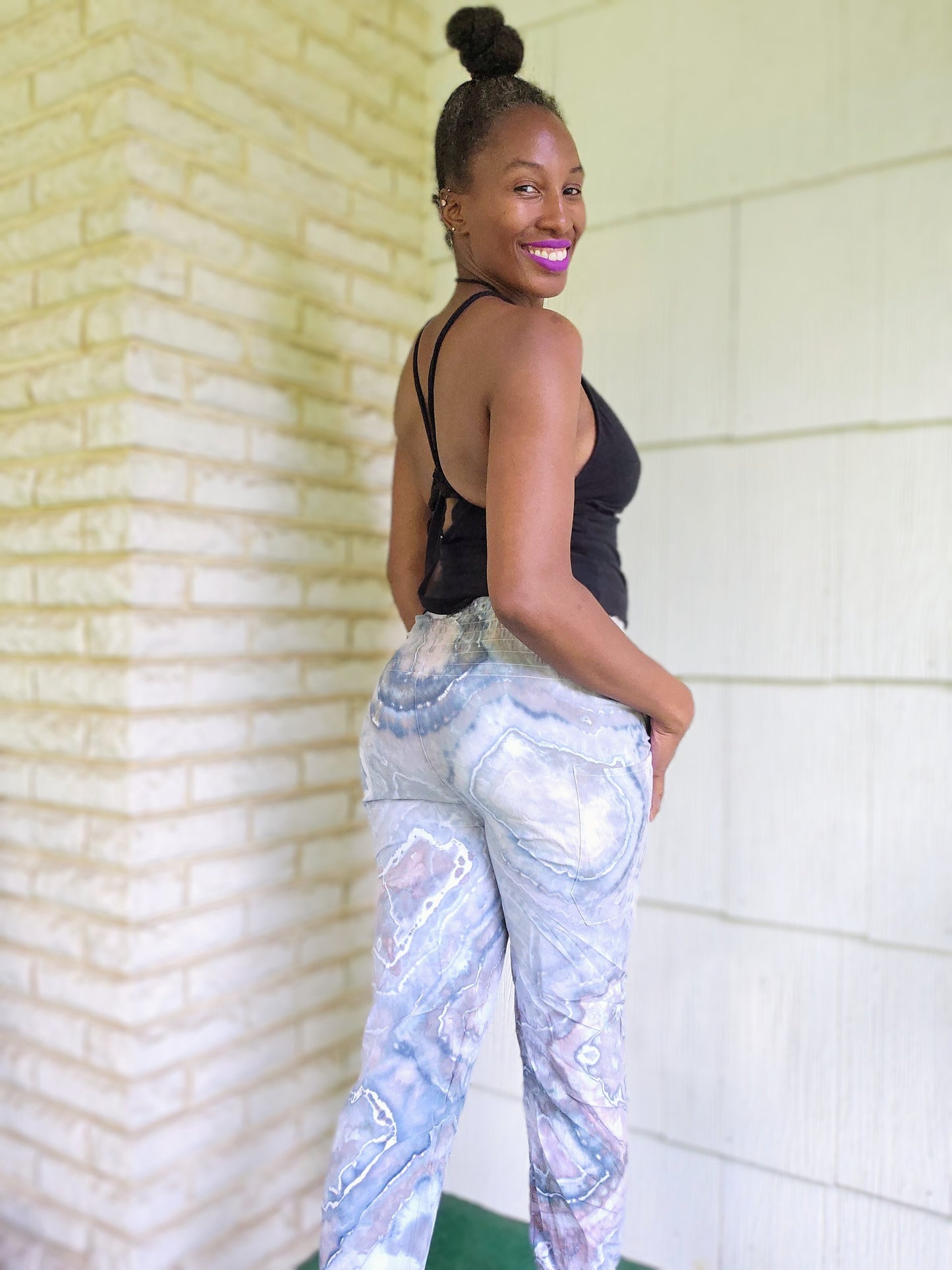 Small Rayon Harem Pants