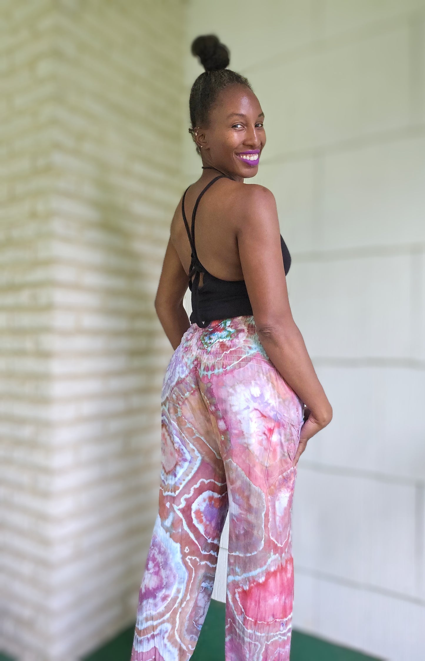 Large Rayon Harem Pants