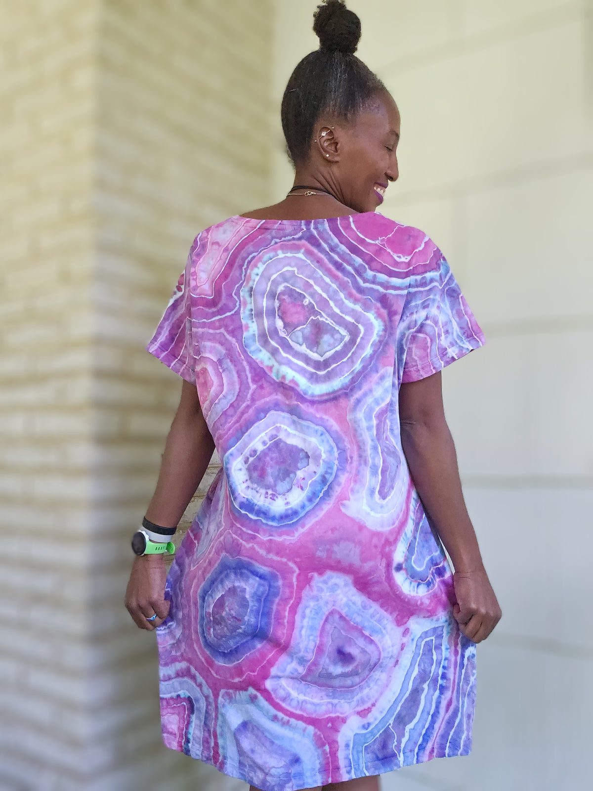 2XL/3XL V-neck Cotton Dress *Runs Small* Measurements below