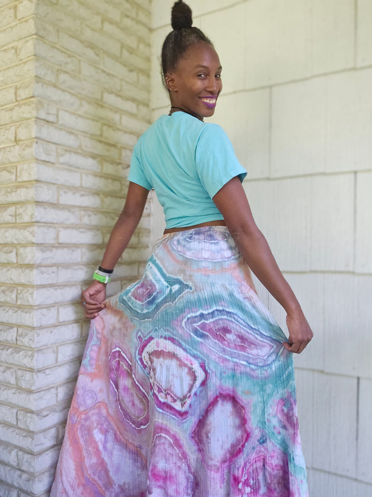 Small Cotton maxi skirt