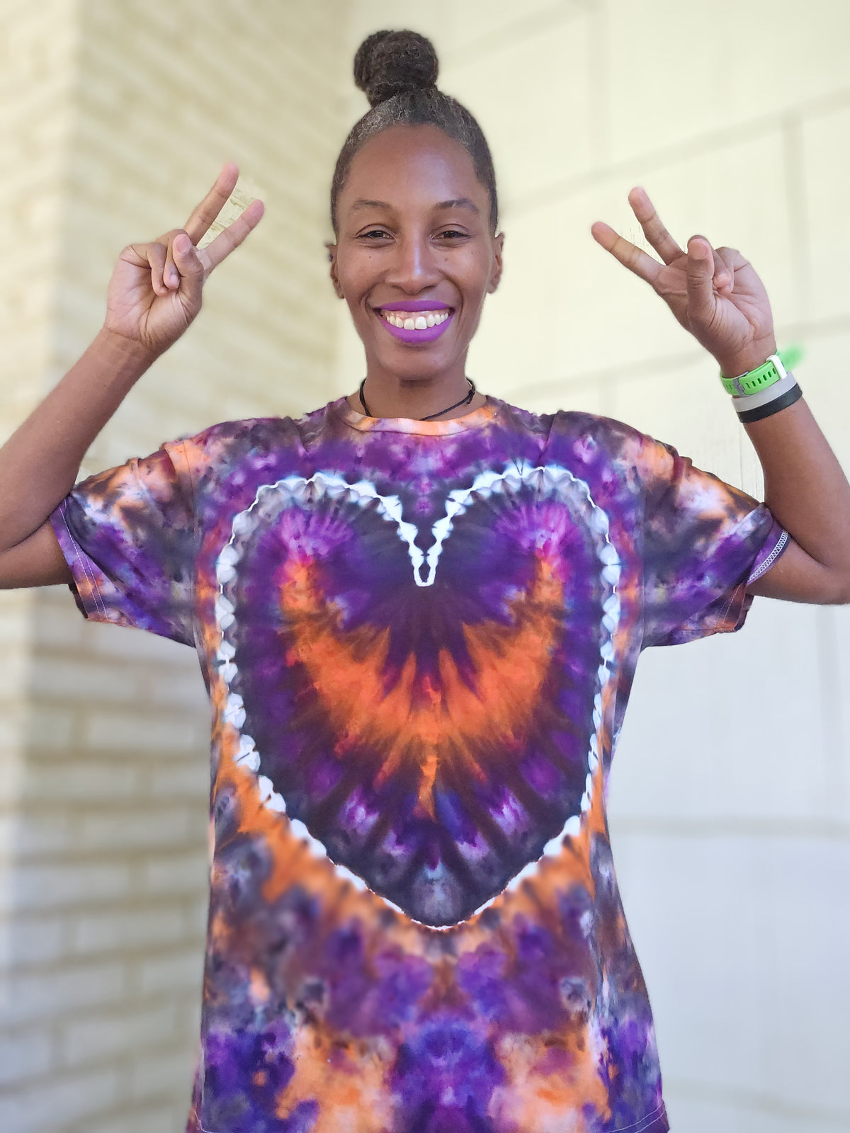Large Unisex Double Heart Shirt (SEE DESCRIPTION BELOW)