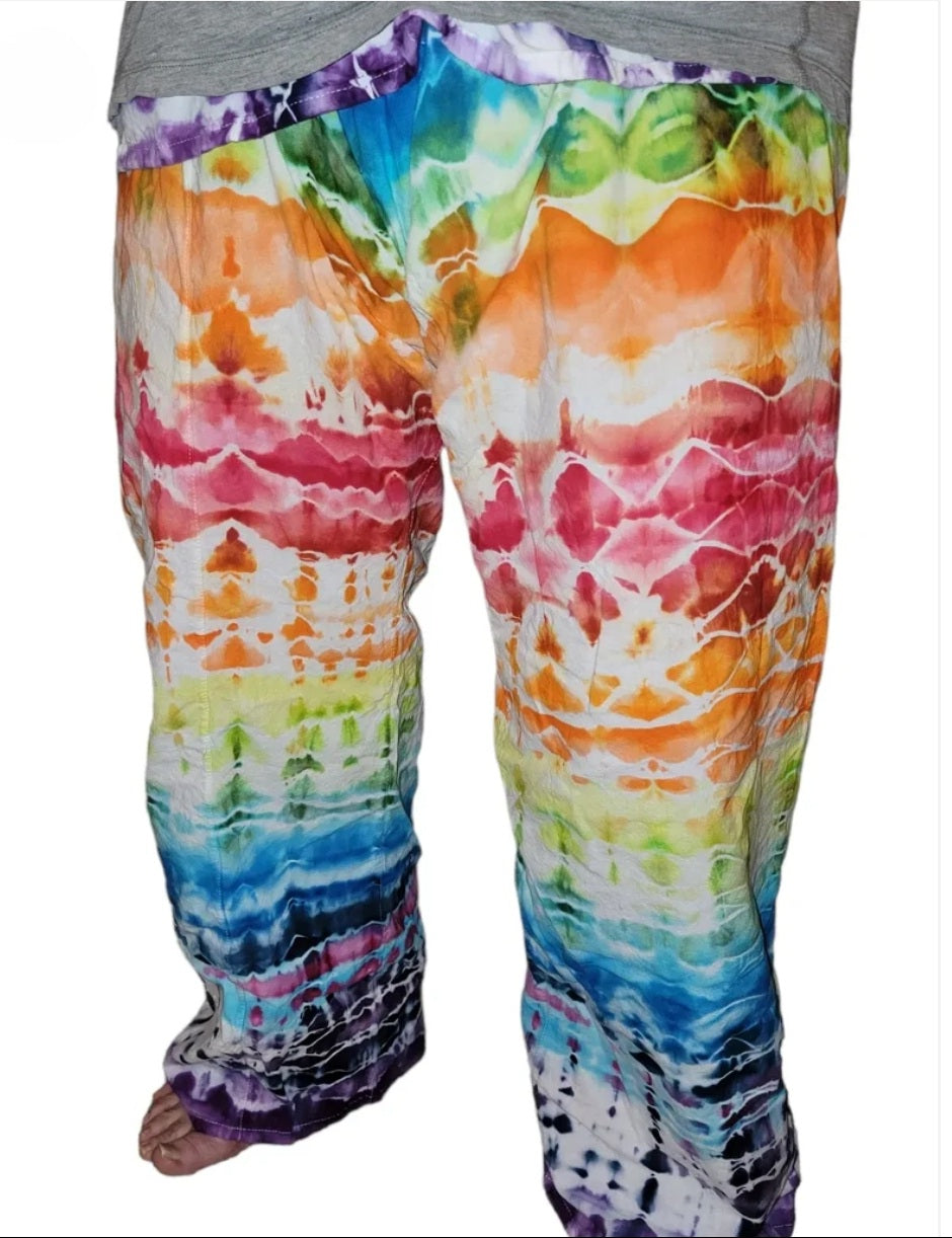 Unisex Thai fisherman wrap pants 100% cotton(GENDER NEUTRAL)