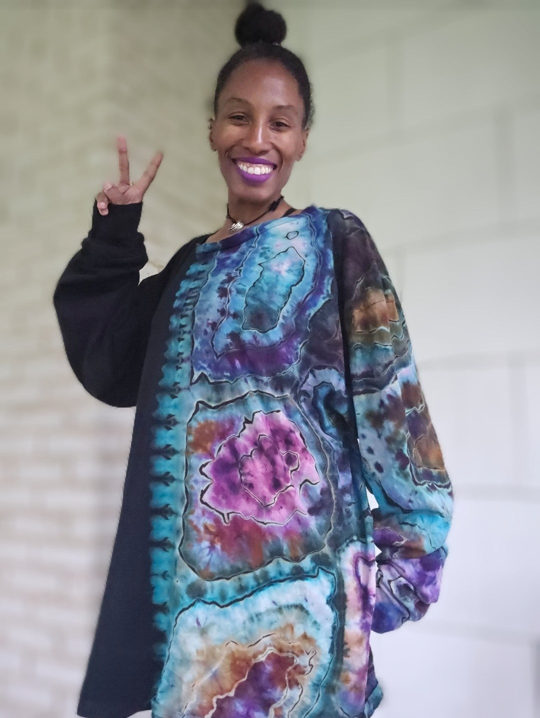 2XL UNISEX "SPLIT PERSONALITY" LONG SLEEVE (FITS A 3XL)