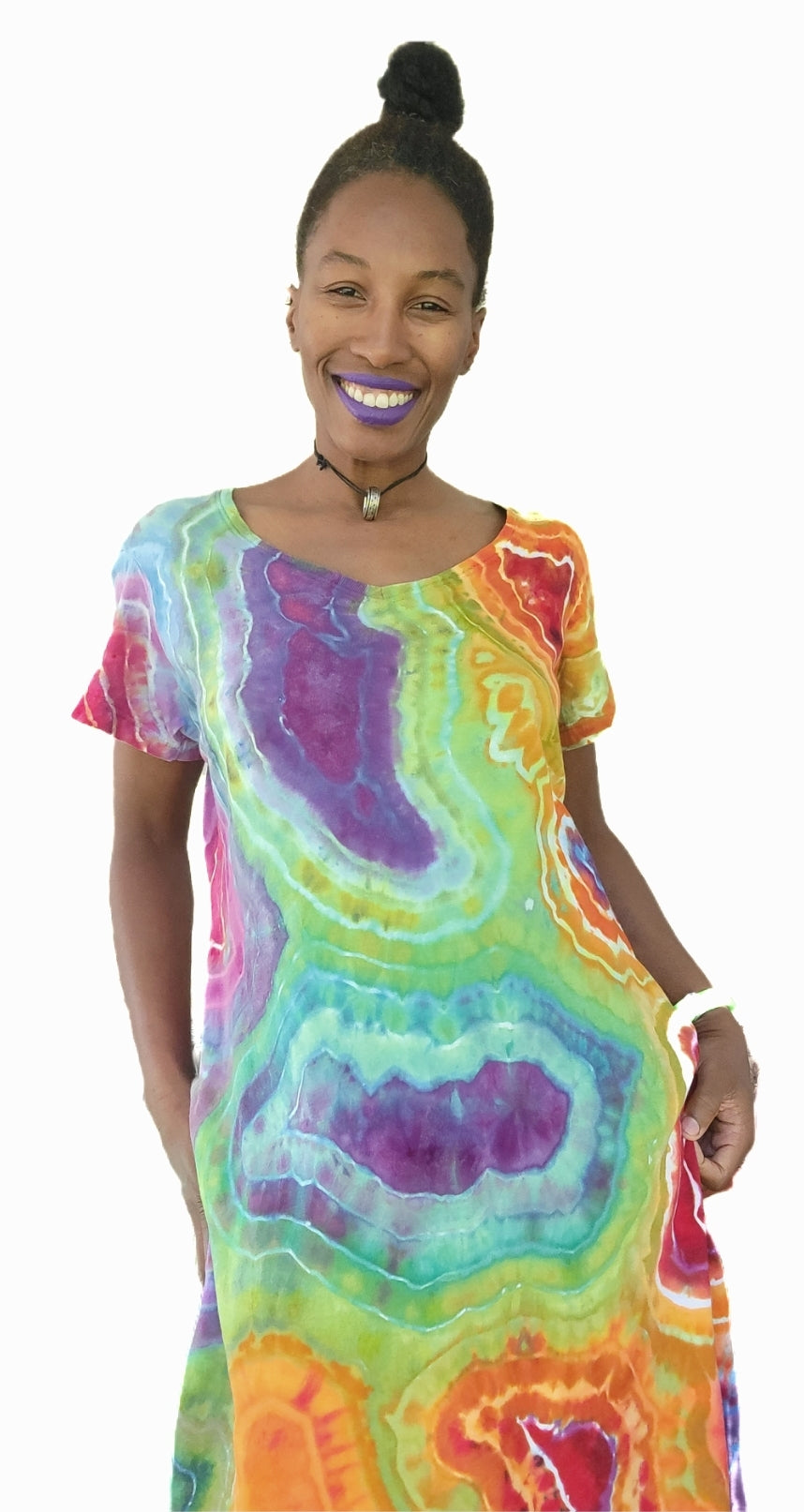 Large/Extra V-Neck Dress