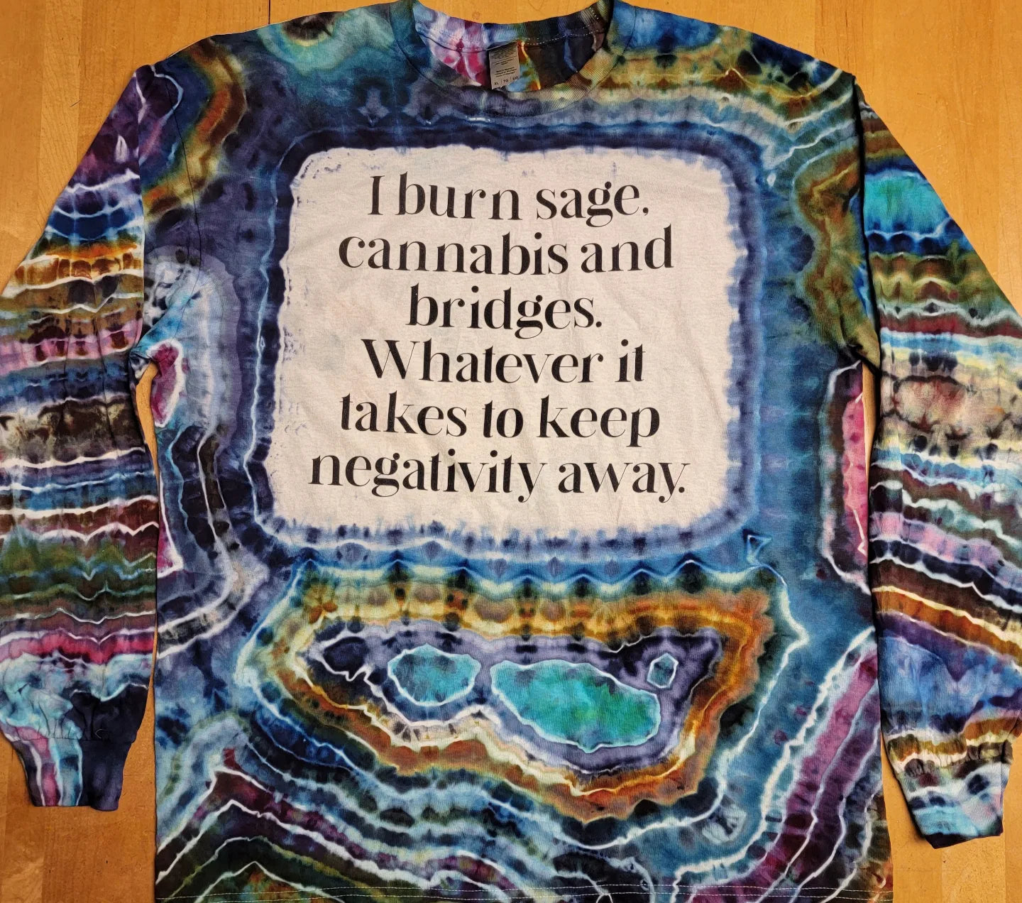 Medium Unisex Heavy Cotton Long-Sleeve T-Shirt