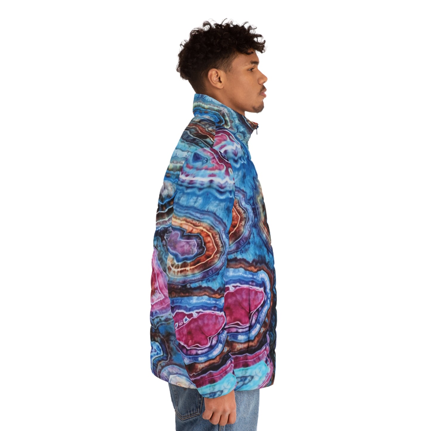 Men's Puffer Jacket (SUBLIMATION PRINTING)