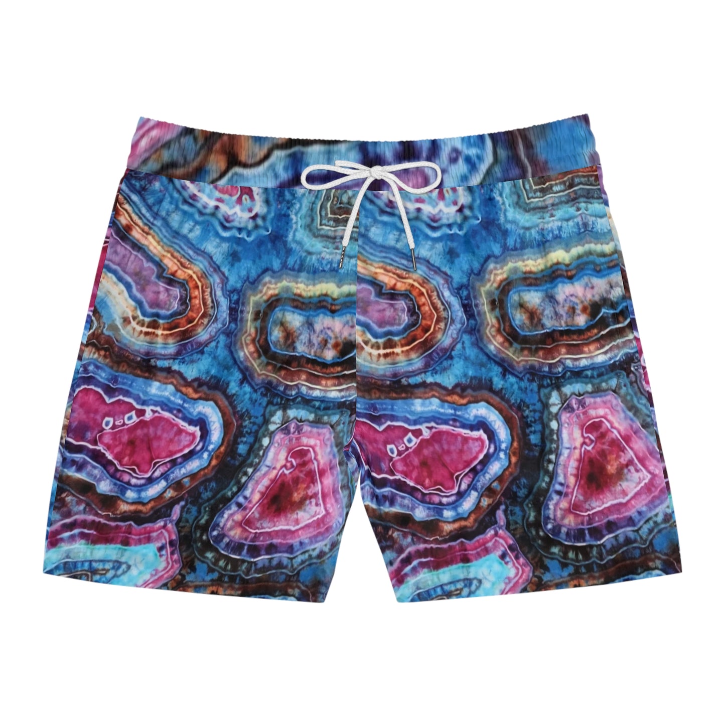 Men's Mid-Length Swim Shorts  (SUBLIMATION PRINTING)