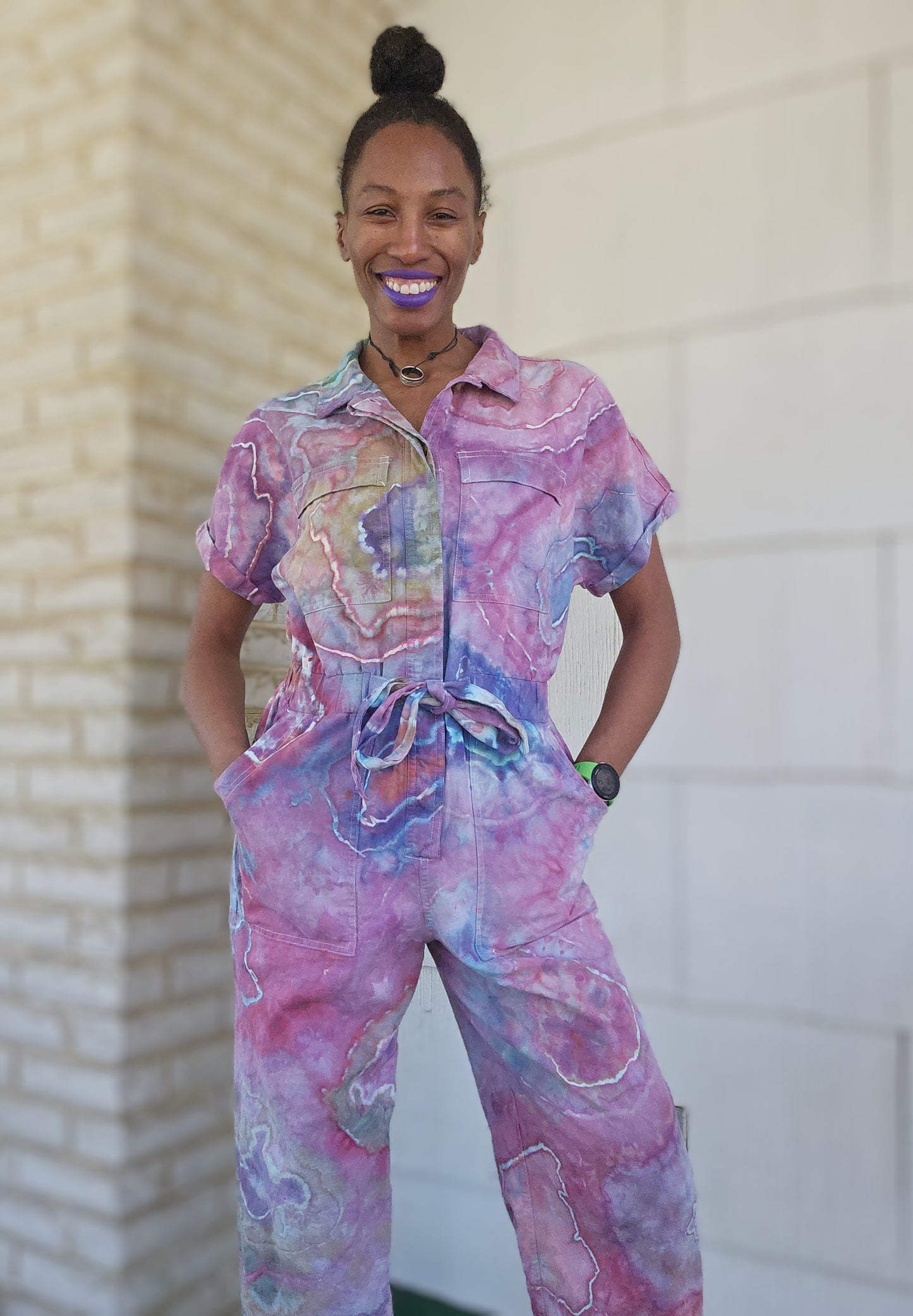 Size 6 Linen Boiler Jumpsuit
