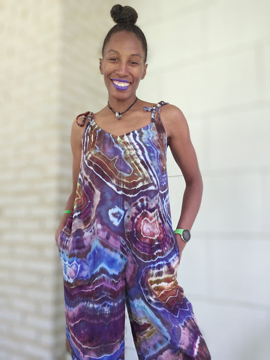 Small Cotton Gauze Jumpsuit