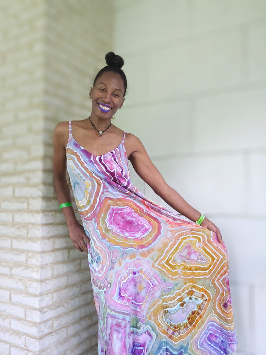 Large Rayon Maxi Dress