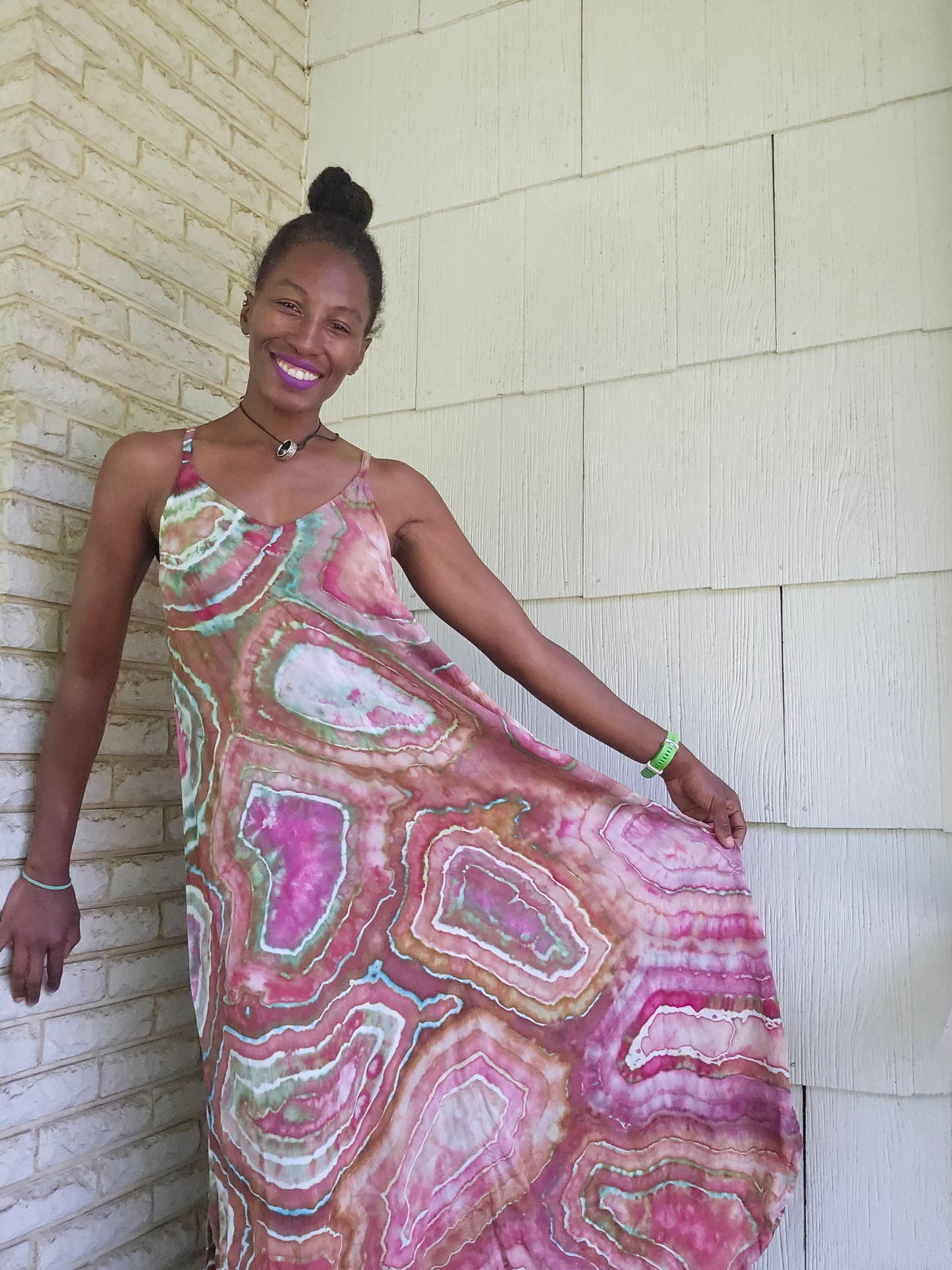 Medium Rayon Maxi Dress