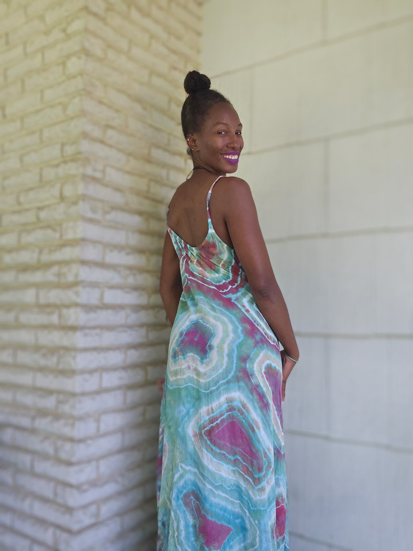 Large Rayon Maxi Dress