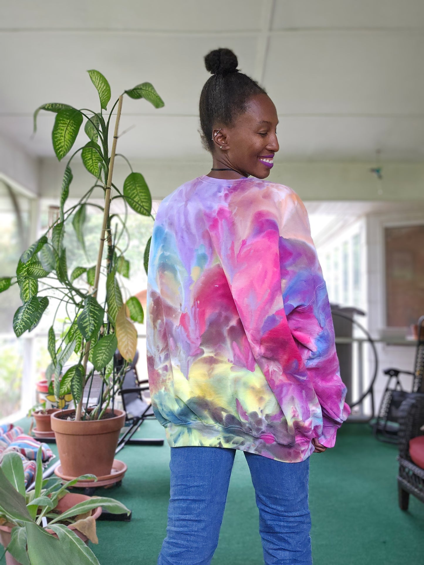 3XL Unisex Fleece Crew Neck