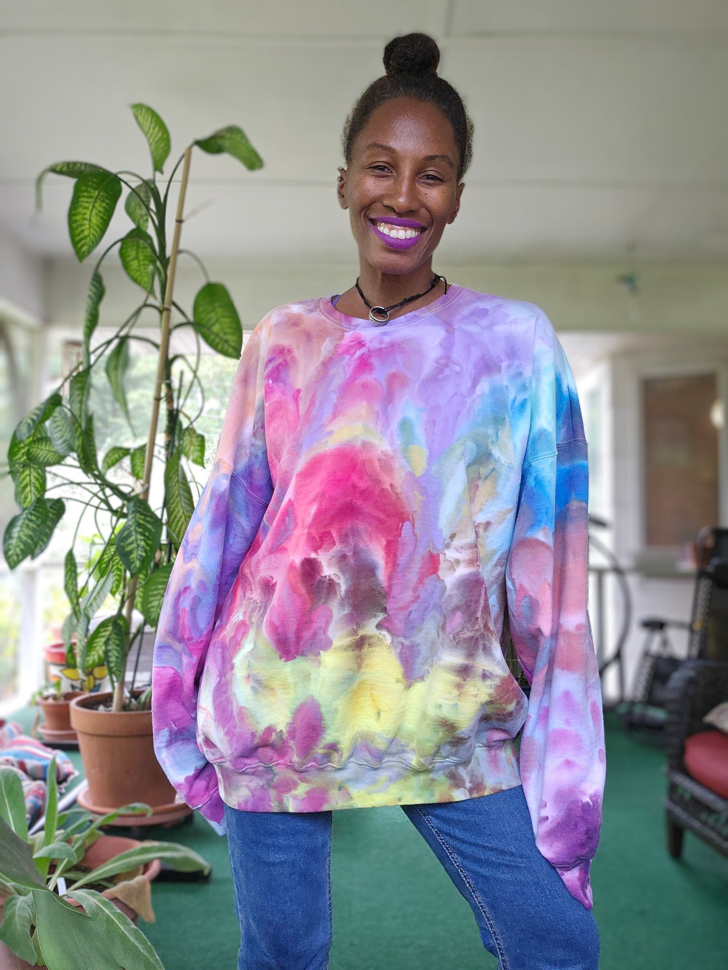 3XL Unisex Fleece Crew Neck