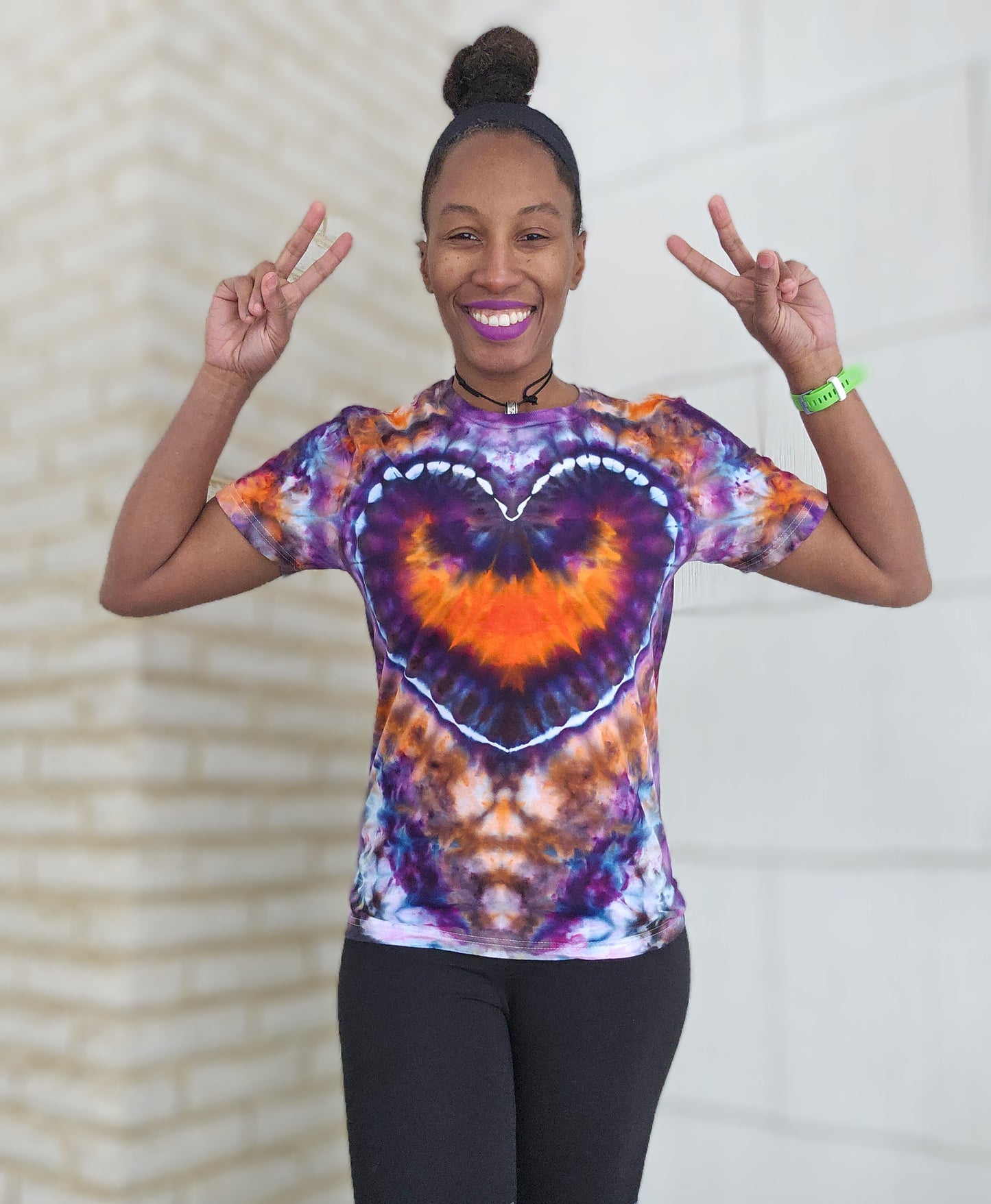 Small Unisex Double Heart Shirt