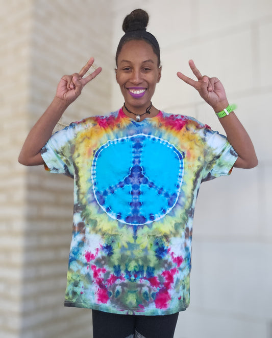 Extra Large Unisex Peace Sign/Heart Shirt