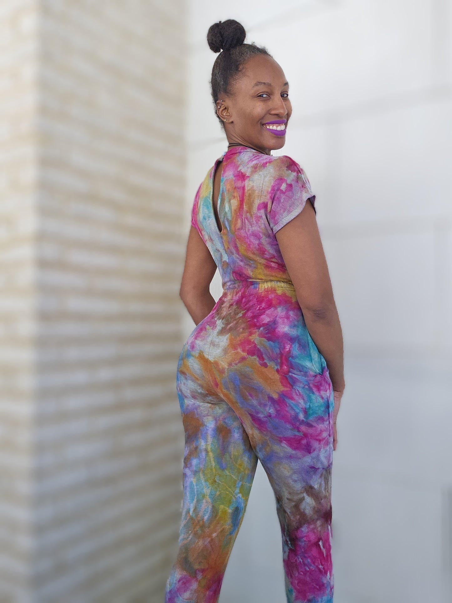 X-Small Rayon Jumpsuit
