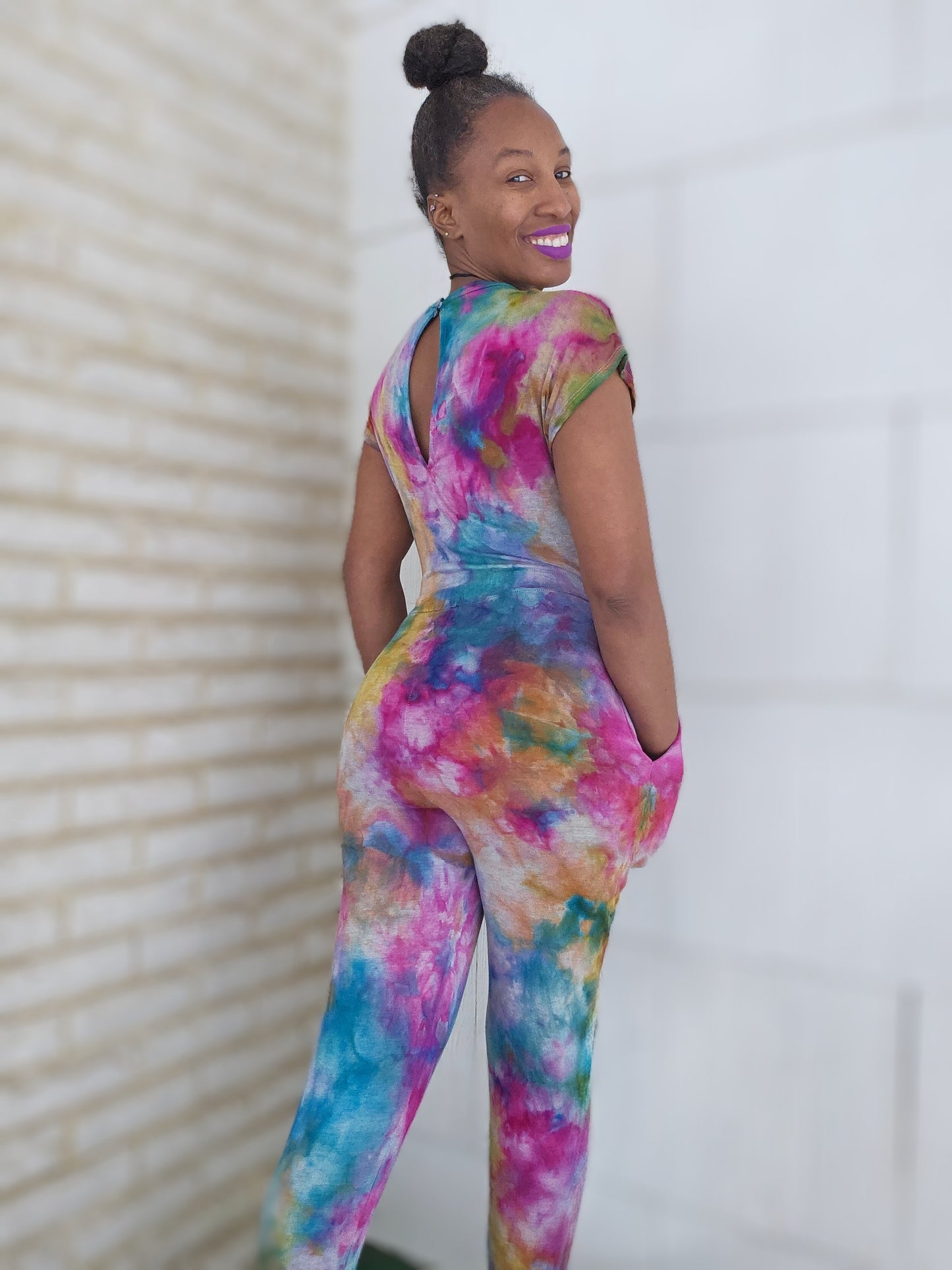 X-Small Rayon Jumpsuit (SEE DESCRIPTION BELOW)