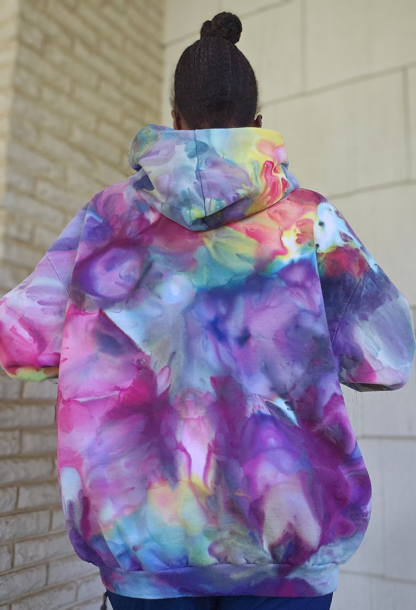 Extra Large Unisex Zipper Hoodie (SEE DESCRIPTION BELOW FOR MEASUREMENTS)