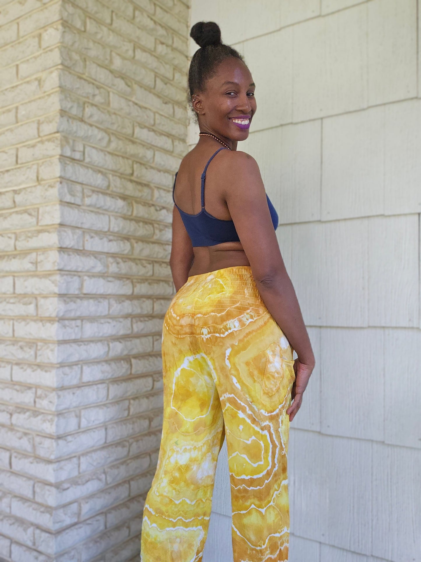 Large Rayon Harem Pants