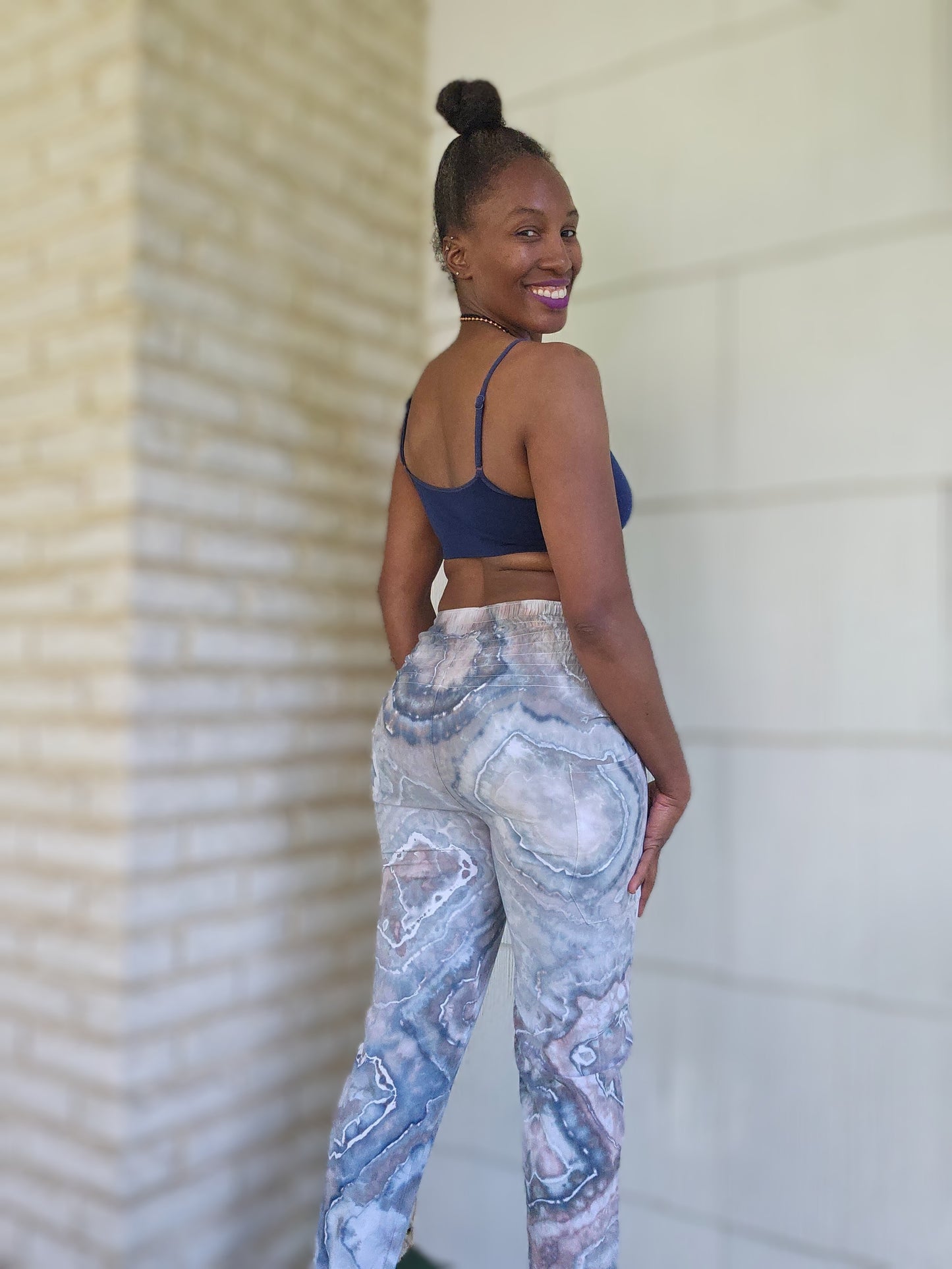 Small Rayon Harem Pants