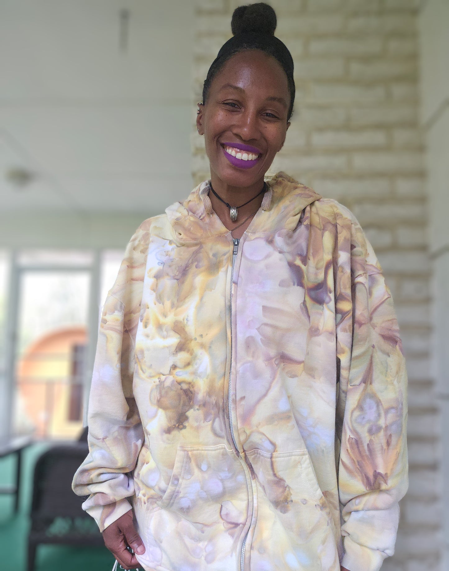 2XL Unisex Zipper Hoodie (SEE DESCRIPTION BELOW FOR MEASUREMENTS)