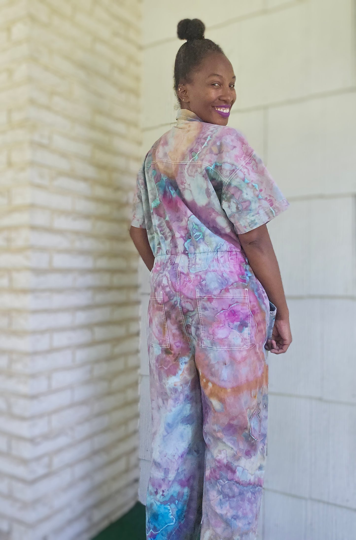 Women's Size 14 Cotton Boiler Jumpsuit