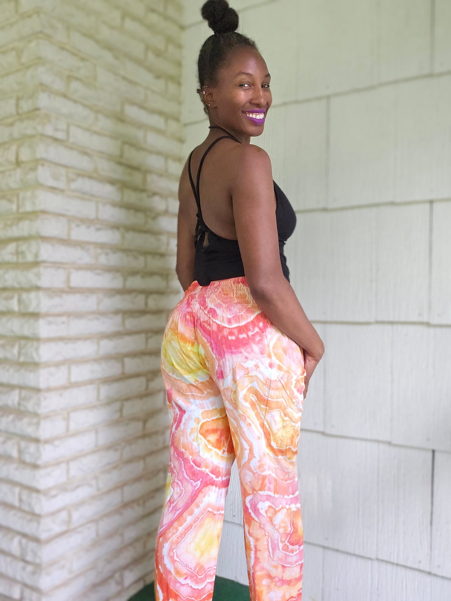 Large Rayon Harem Pants