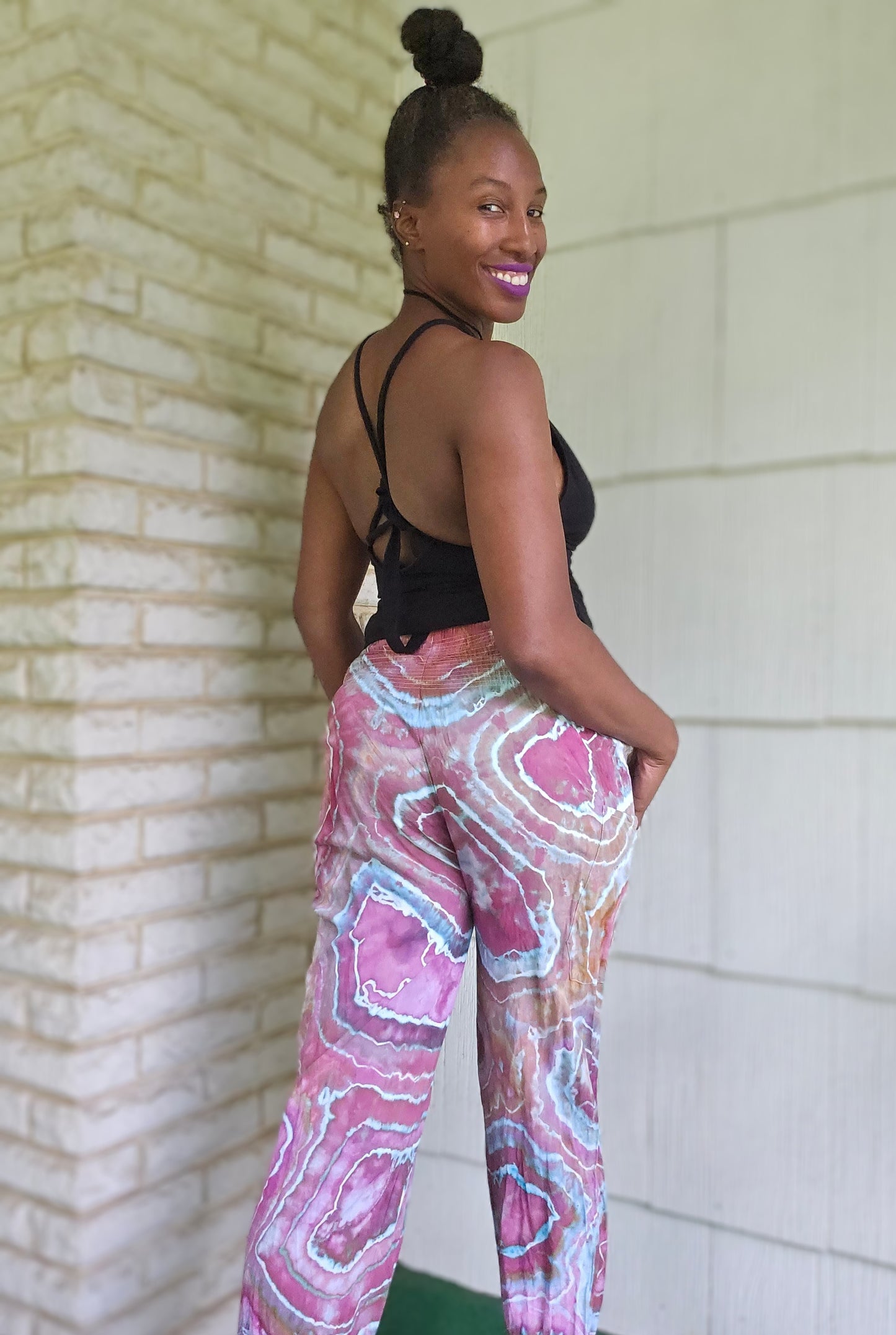 Medium Rayon Harem Pants