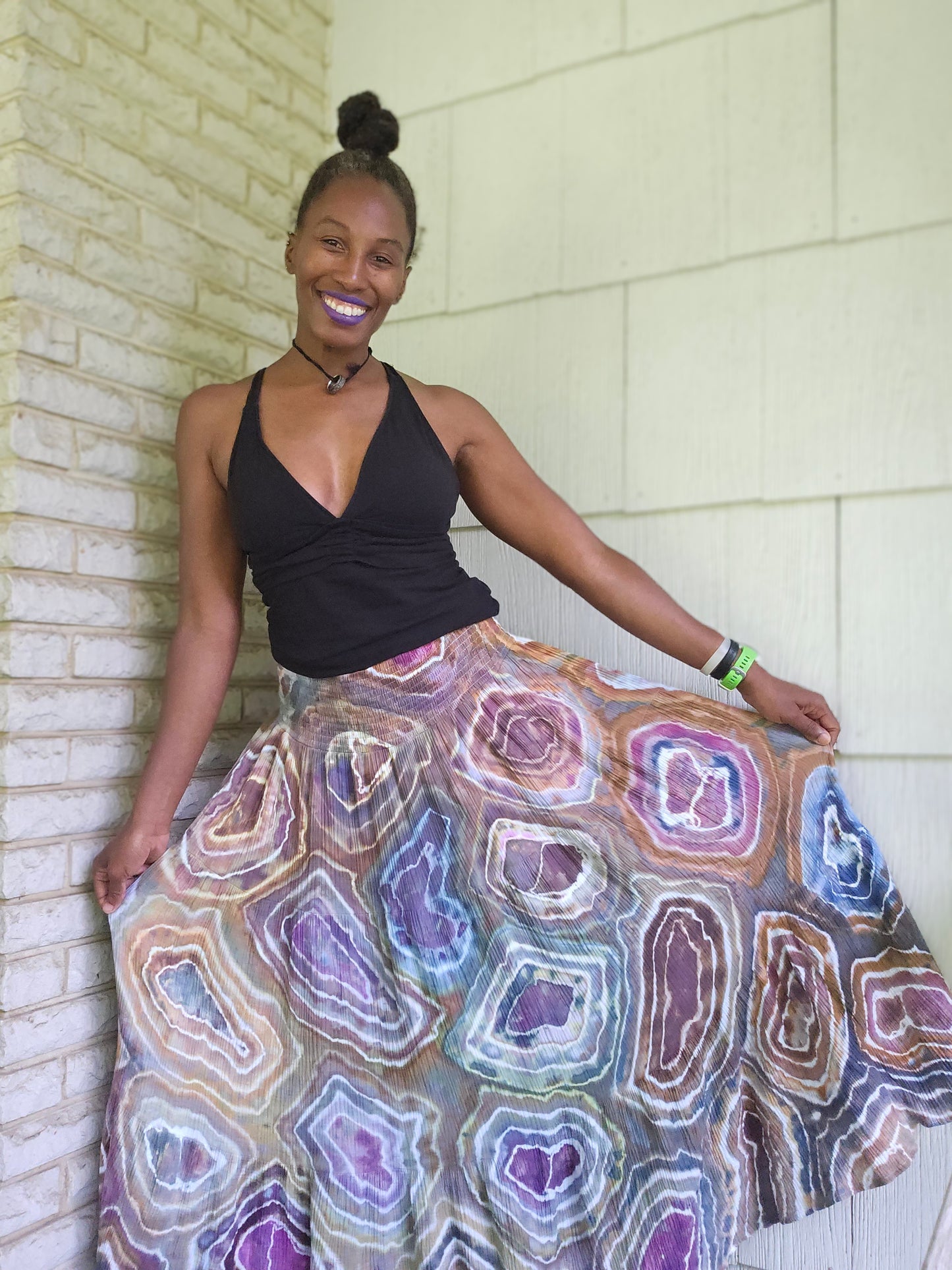 Extra Large Gauze Maxi Skirt