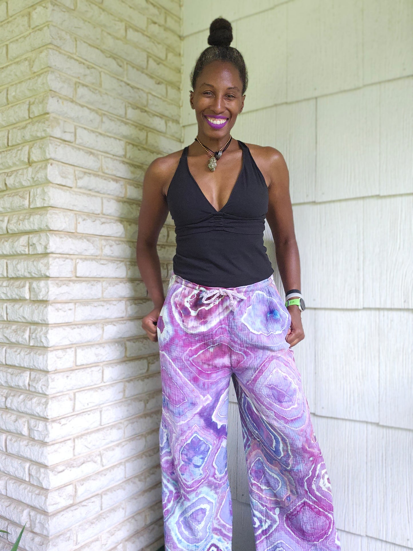 Large Cotton Gauze Pants (With Pockets!)