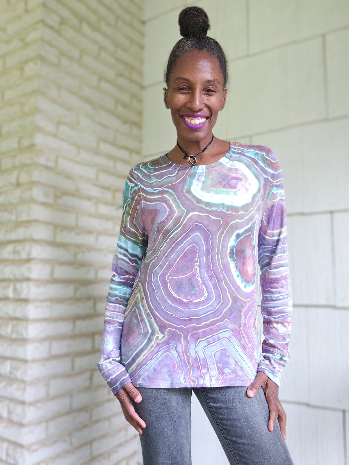 Women's Extra Large Stretchy Long Sleeve Top