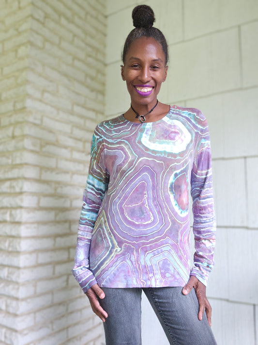 Women's Extra Large Stretchy Long Sleeve Top