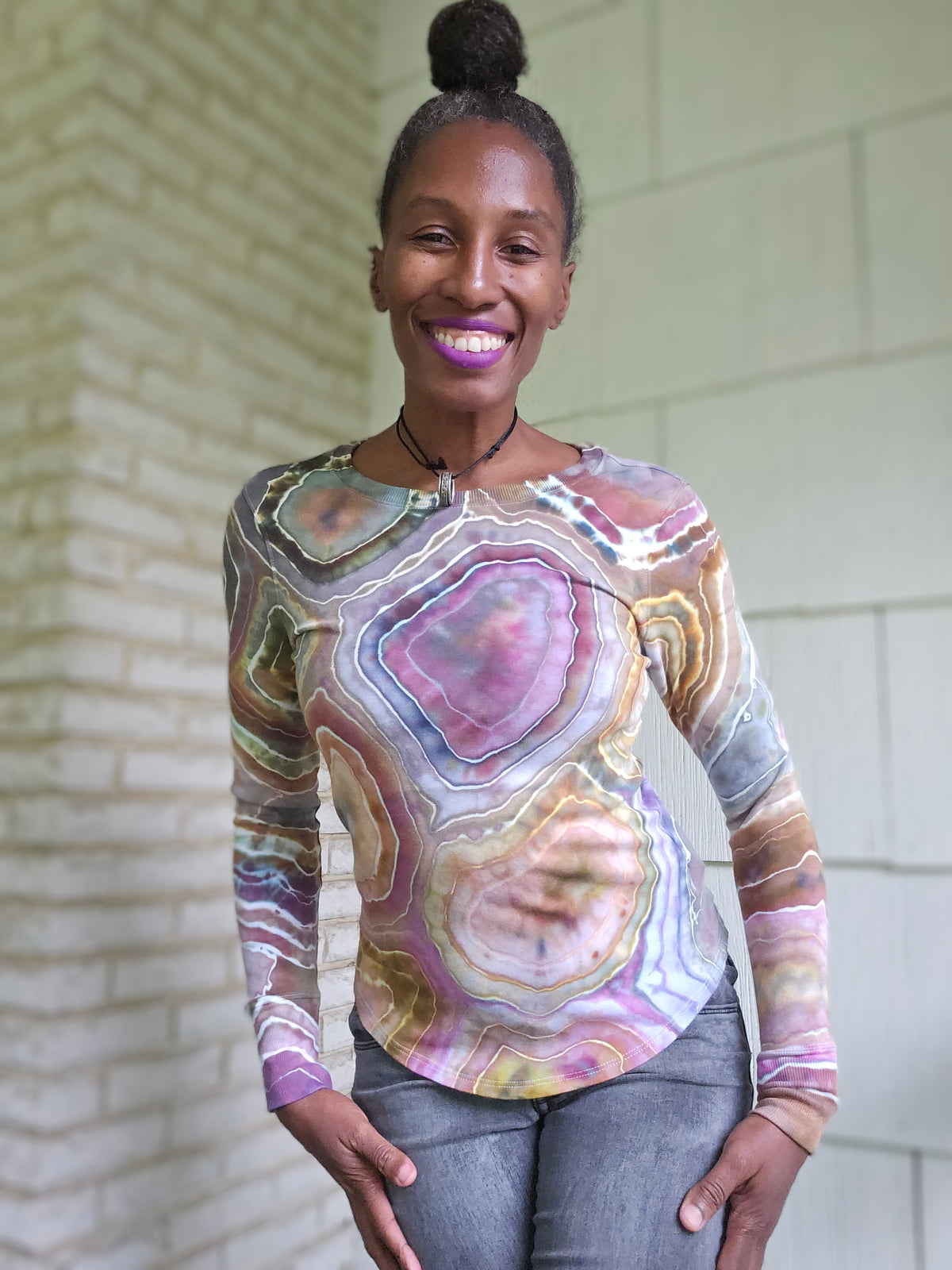 Women's Extra Small Stretchy Long Sleeve Top